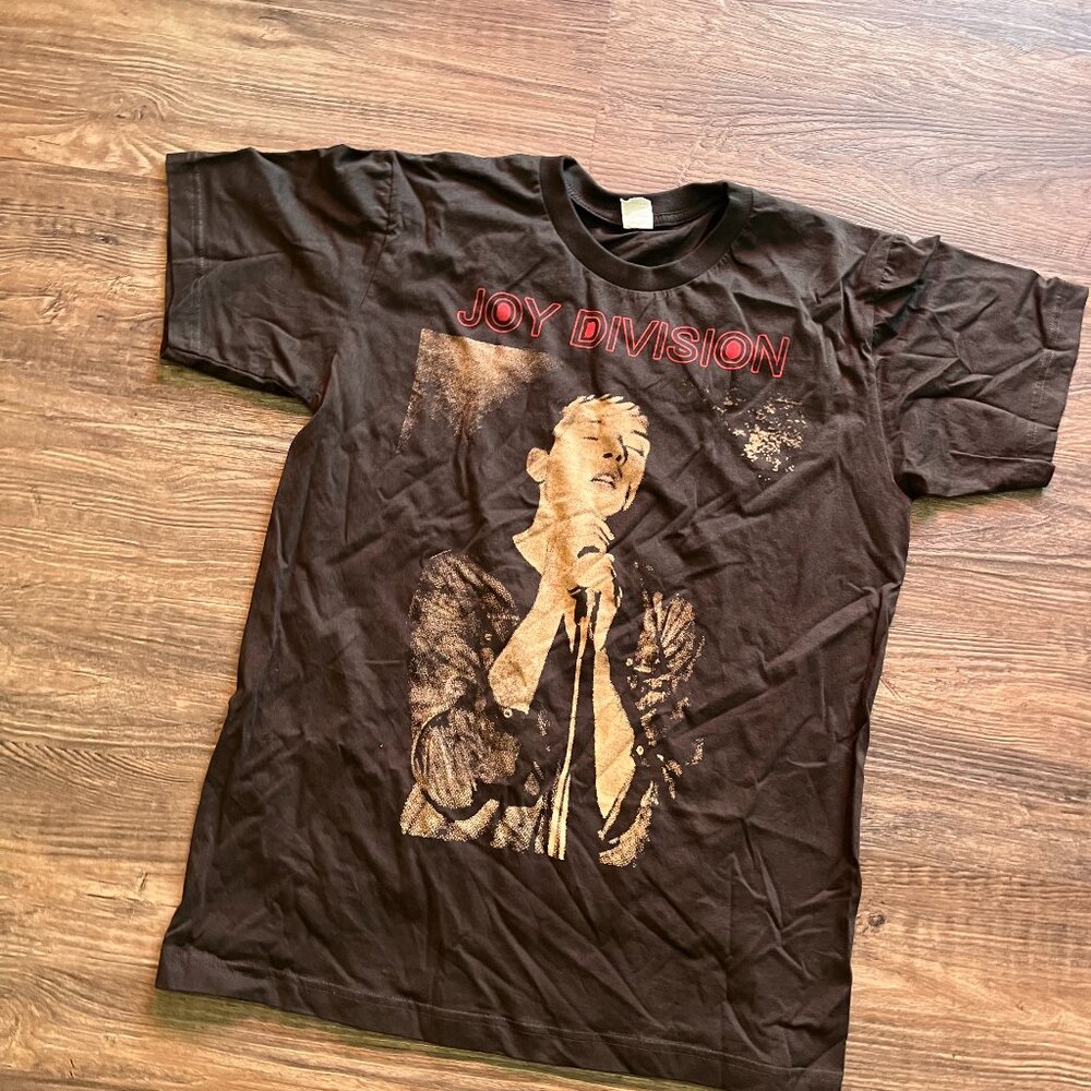 Joy Division New Order New Wave Dark Shirt Ian Curtis XLarge
